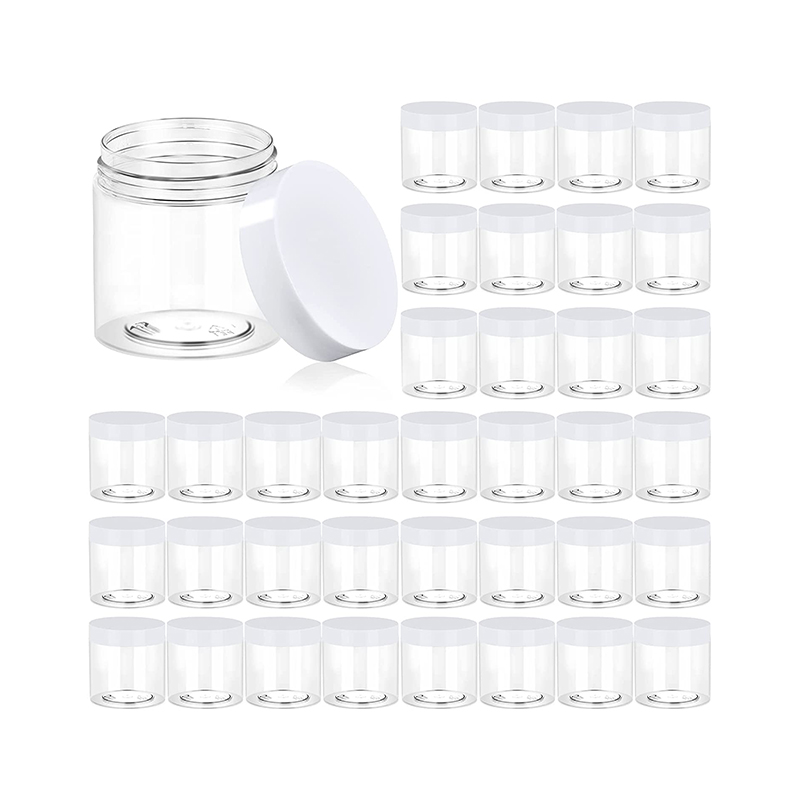 Pack 8oz Empty Slime Containers with Water-Tight Lids, Plastic Slime Jars  with Stickers for Slime Making - China Plastic Spice Jars, Plastic Candy  Jars
